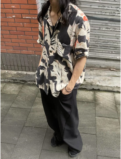 Our Legacy Short Sleeve Floral Box Shirt