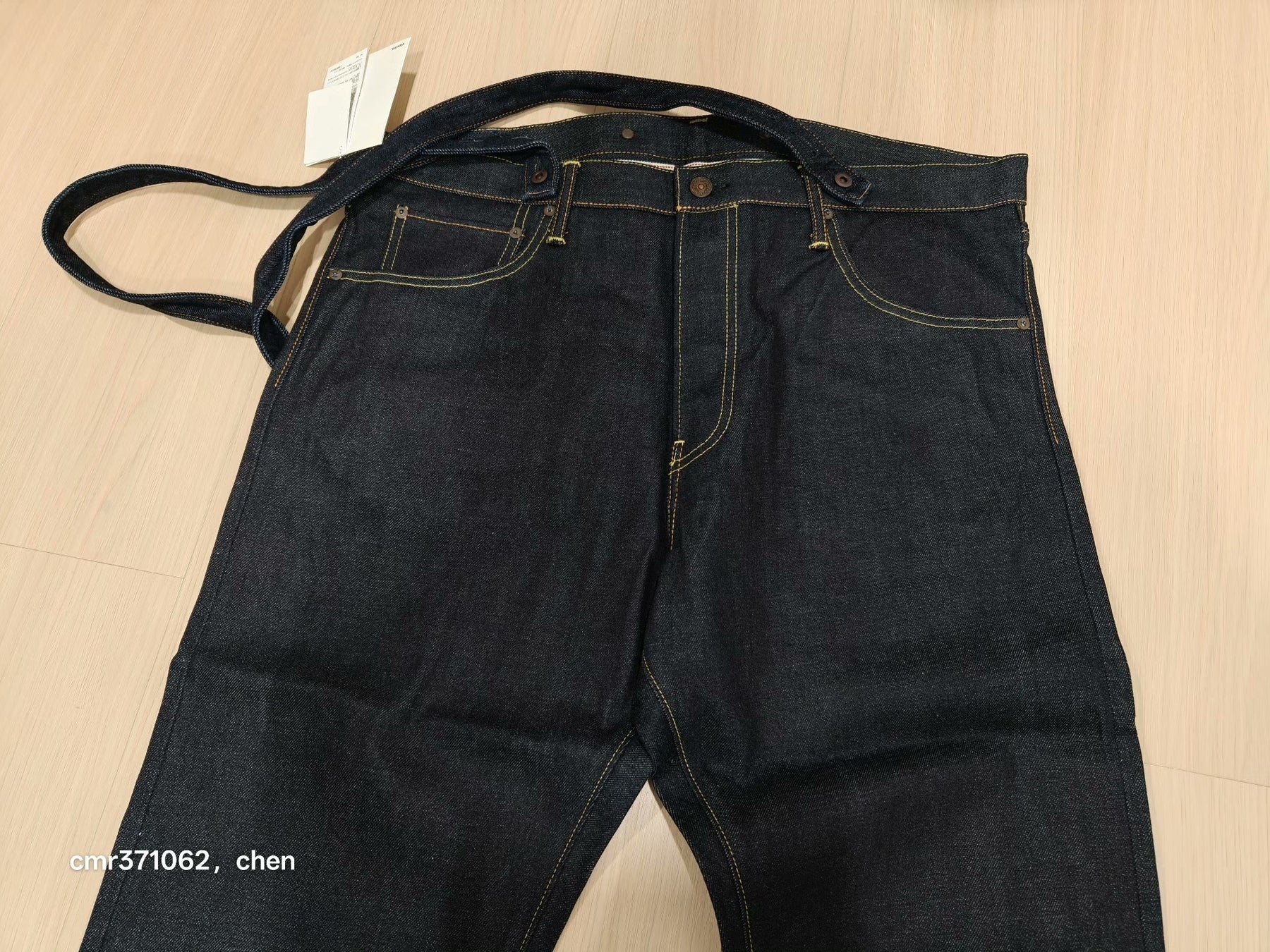 VISVIM 19AW TRAVAILLER BRACES PANTS UNWASHED