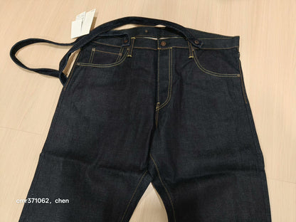 VISVIM 19AW TRAVAILLER BRACES PANTS UNWASHED