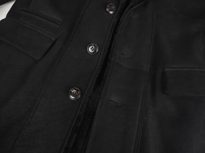 andrew mackenzie shearling cabin coat