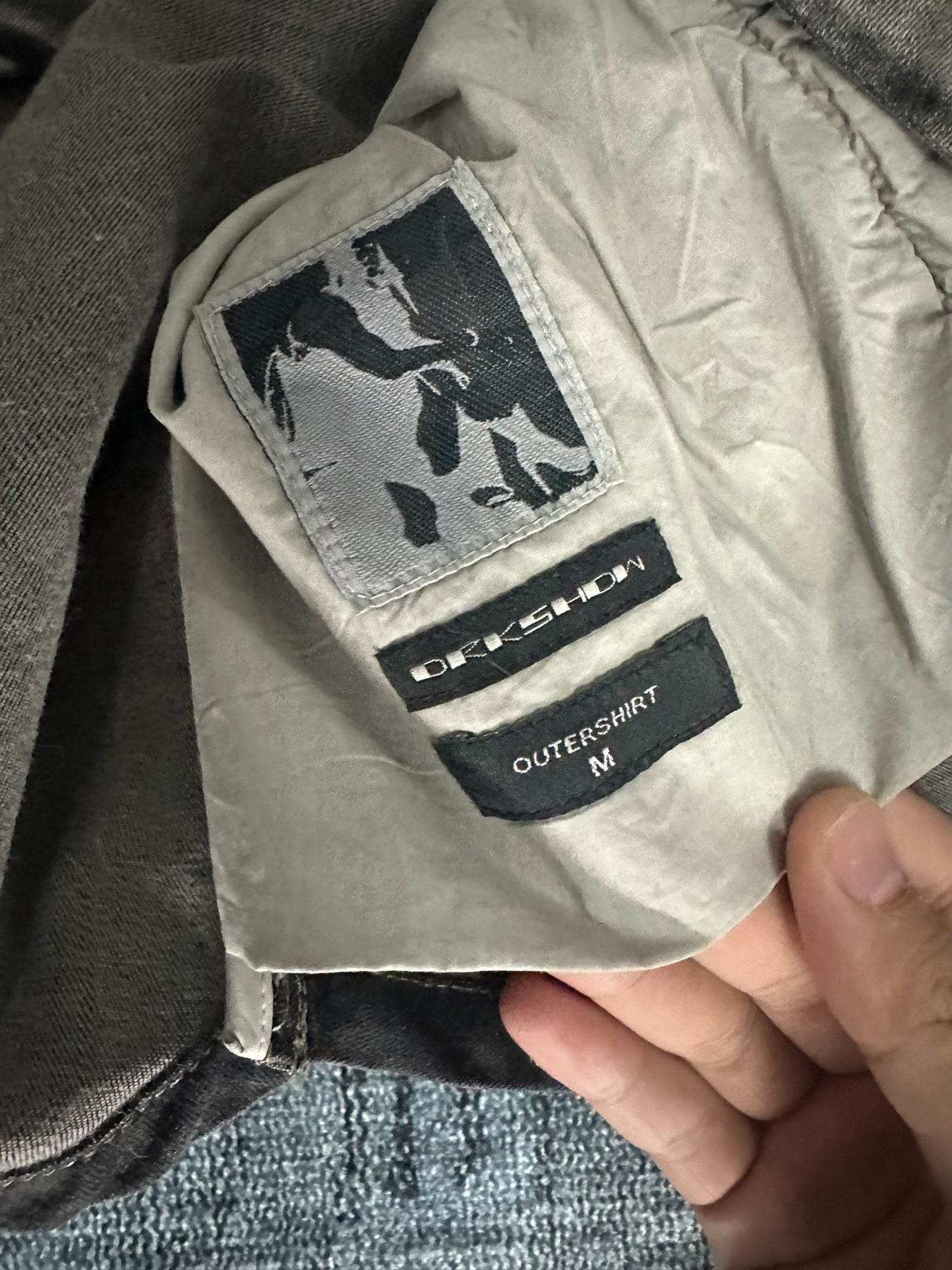 Rick Owens Waxed Panel Jacket