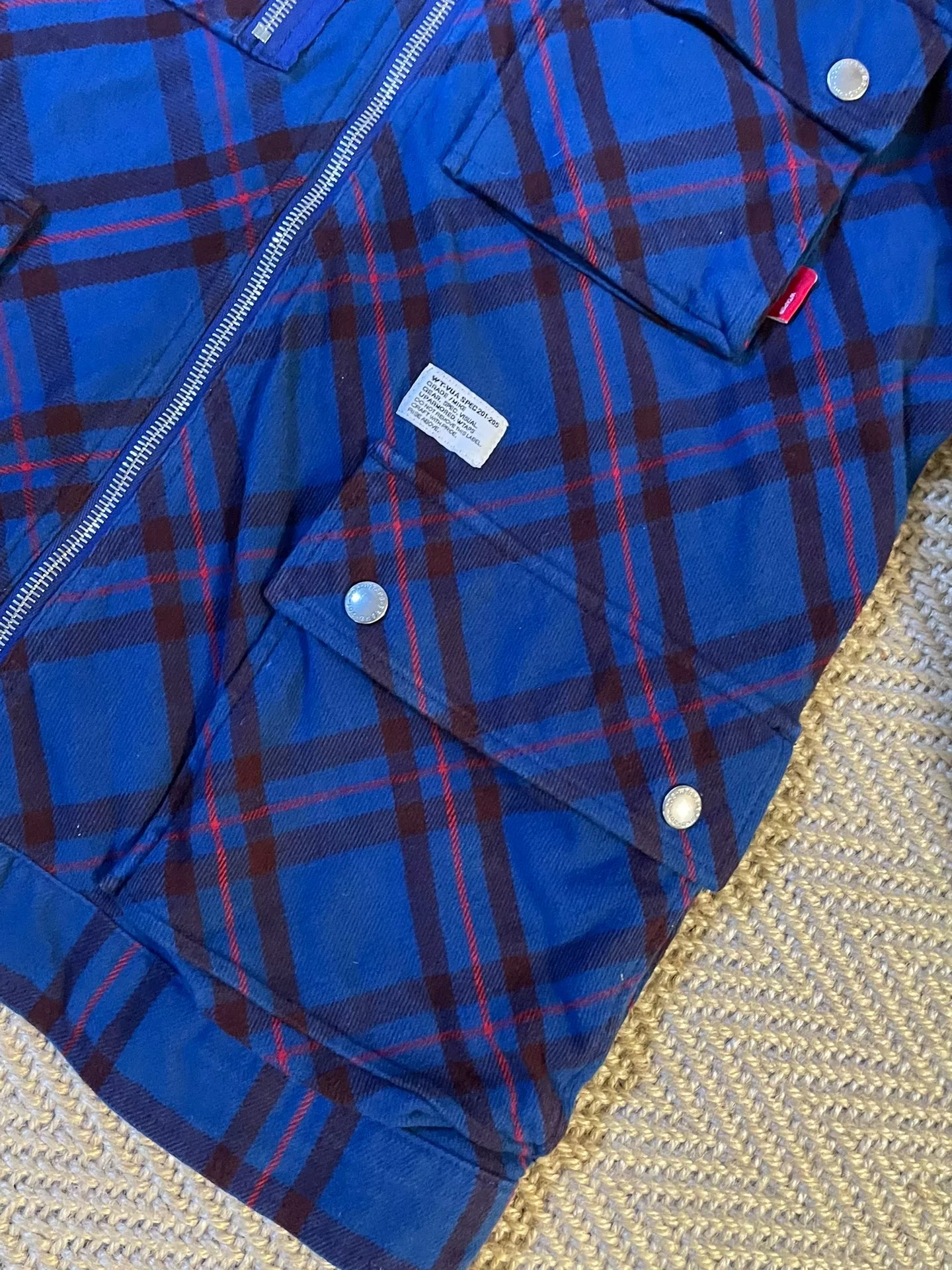 WTAPS M3 Twill Zip Jacket with Pockets