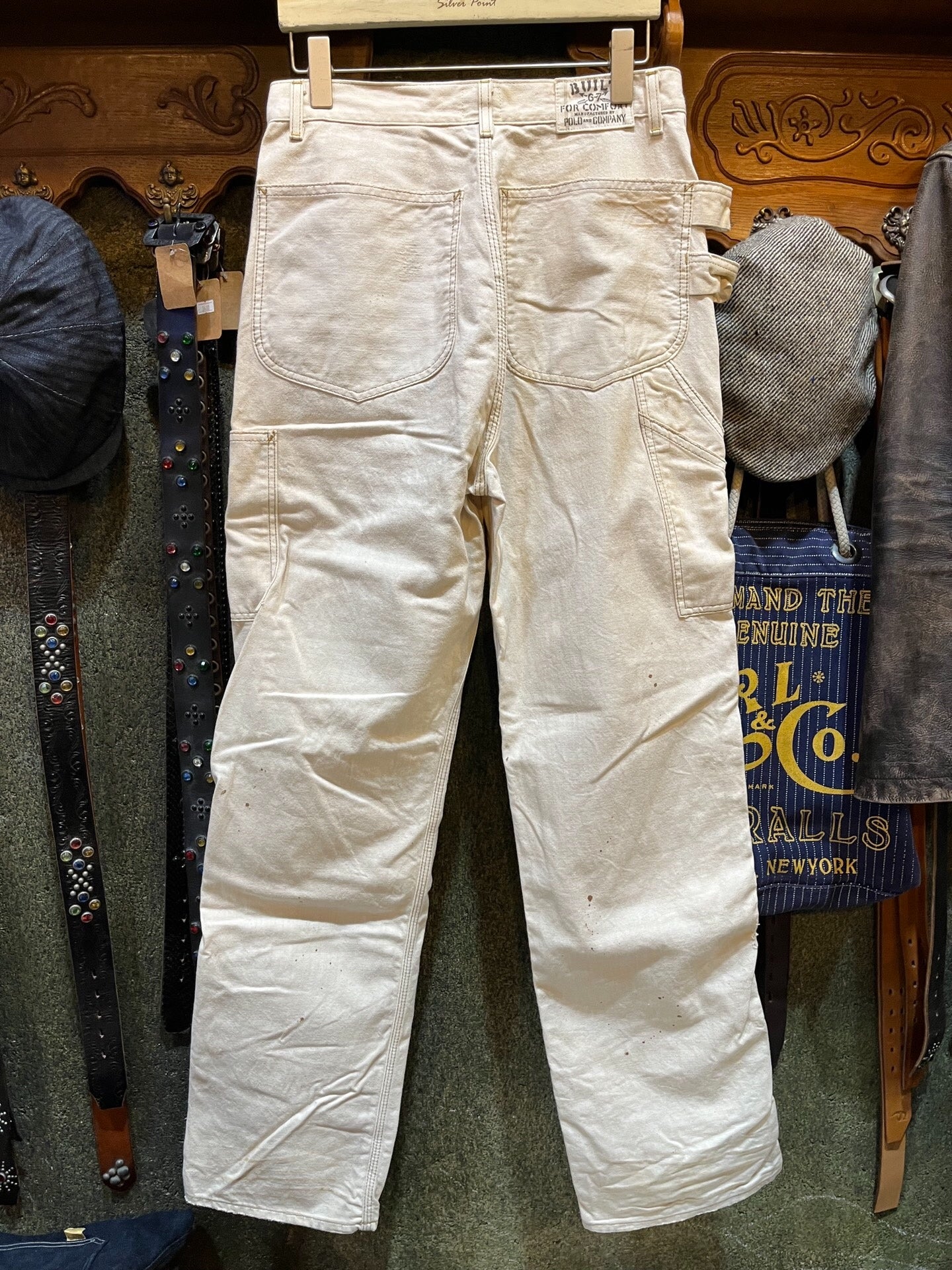 RRL Double RL Distressed Cargo Pants