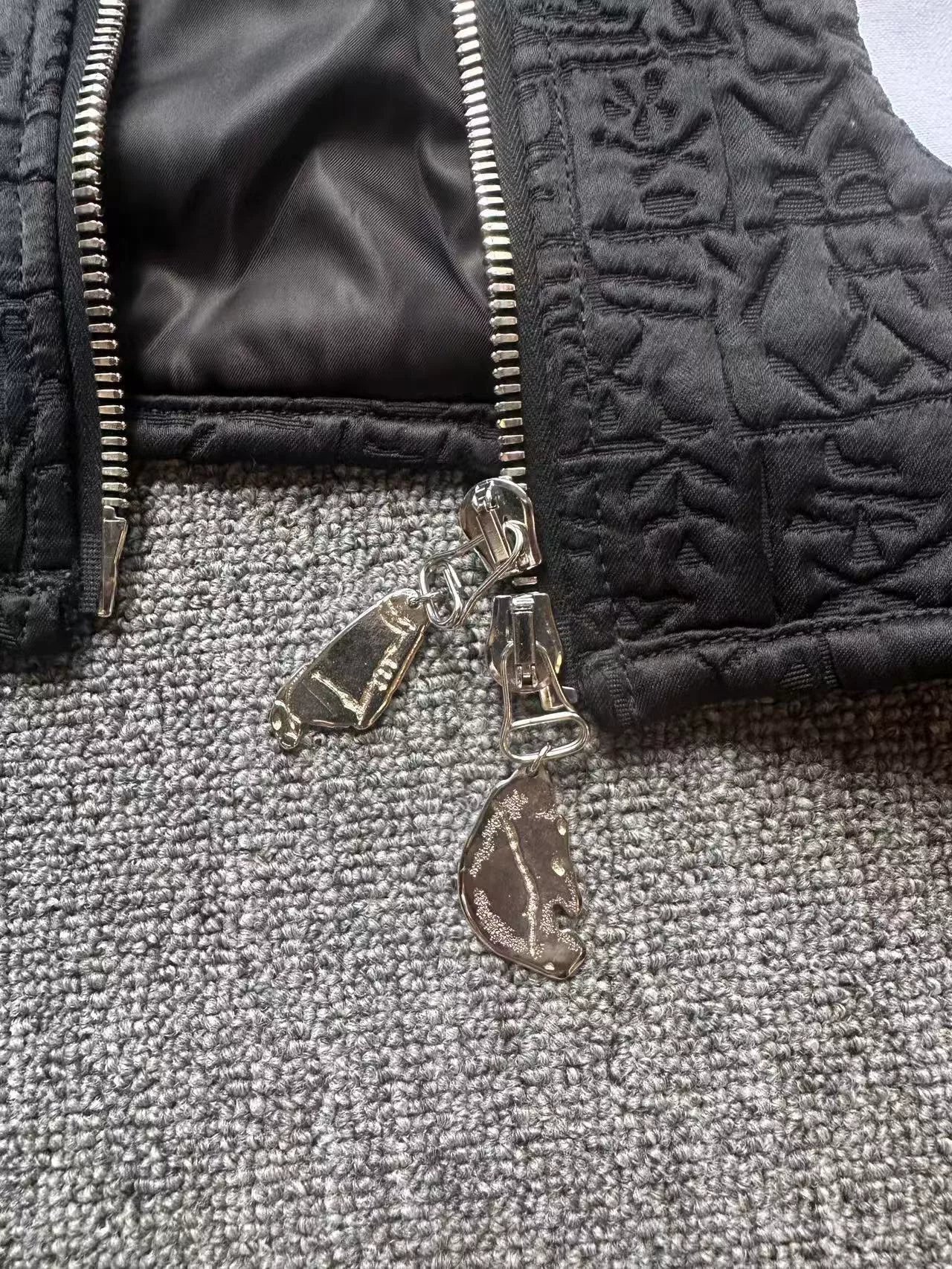 namacheko short jacket with contrast pockets