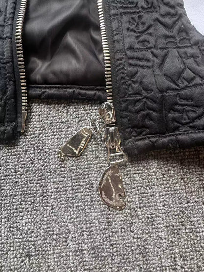 namacheko short jacket with contrast pockets