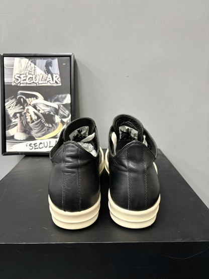 Rick Owens Leather Converse-style Shoes
