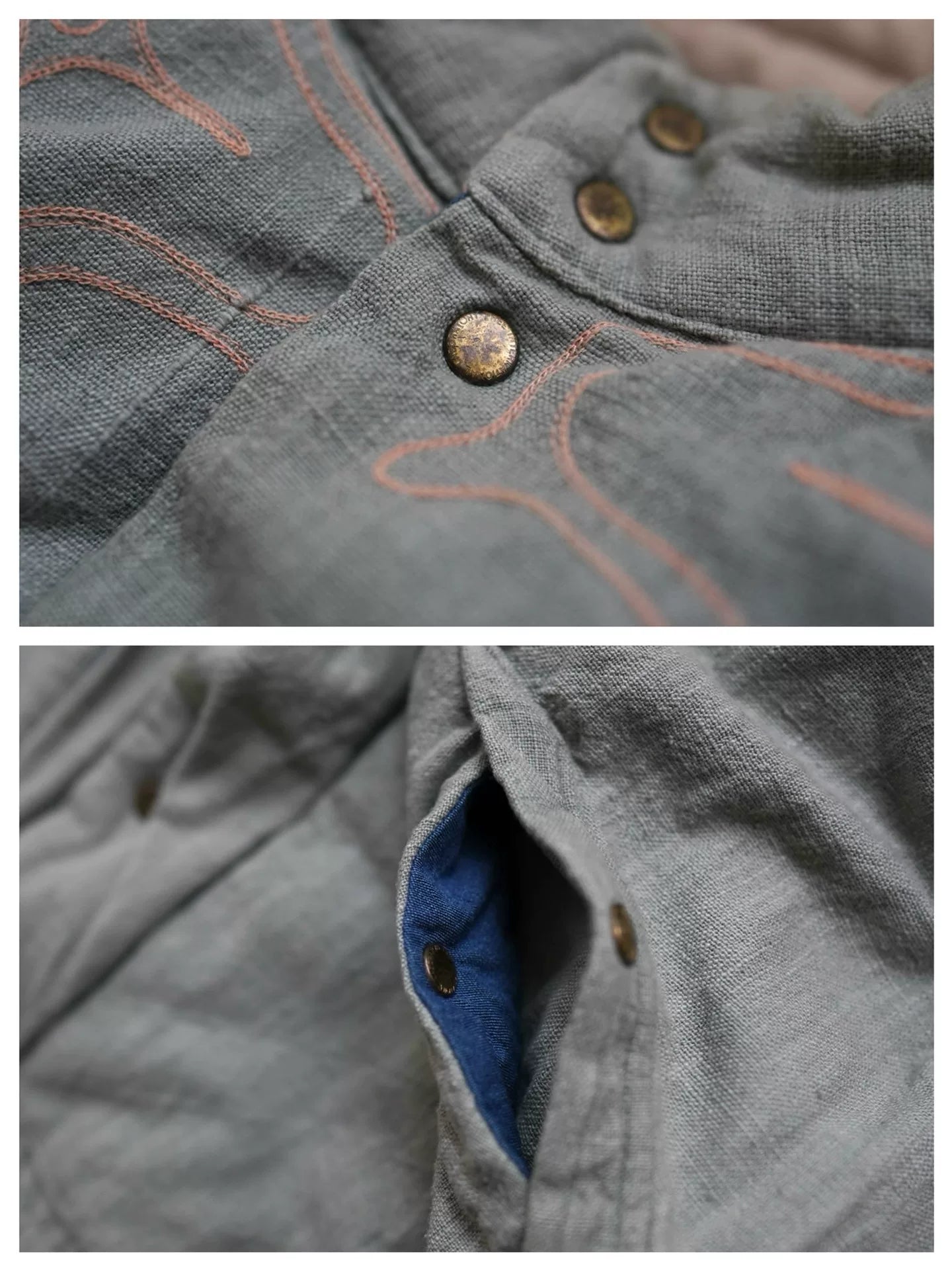 VISVIM Blue Padded Reversible Vest