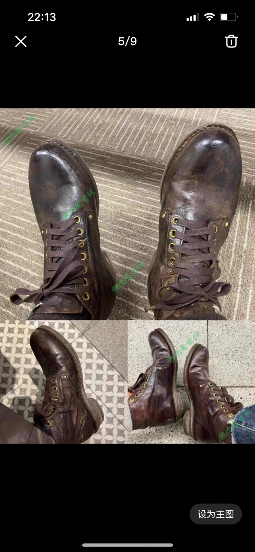 visvim 20aw ict brigadier boots dk brown