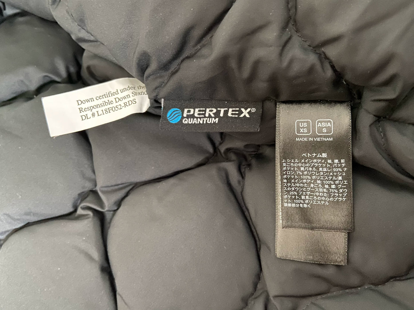 black mountain down jacket by the north face