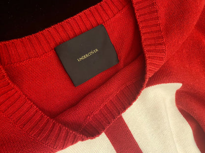 Undercover Red Cashmere Sweater