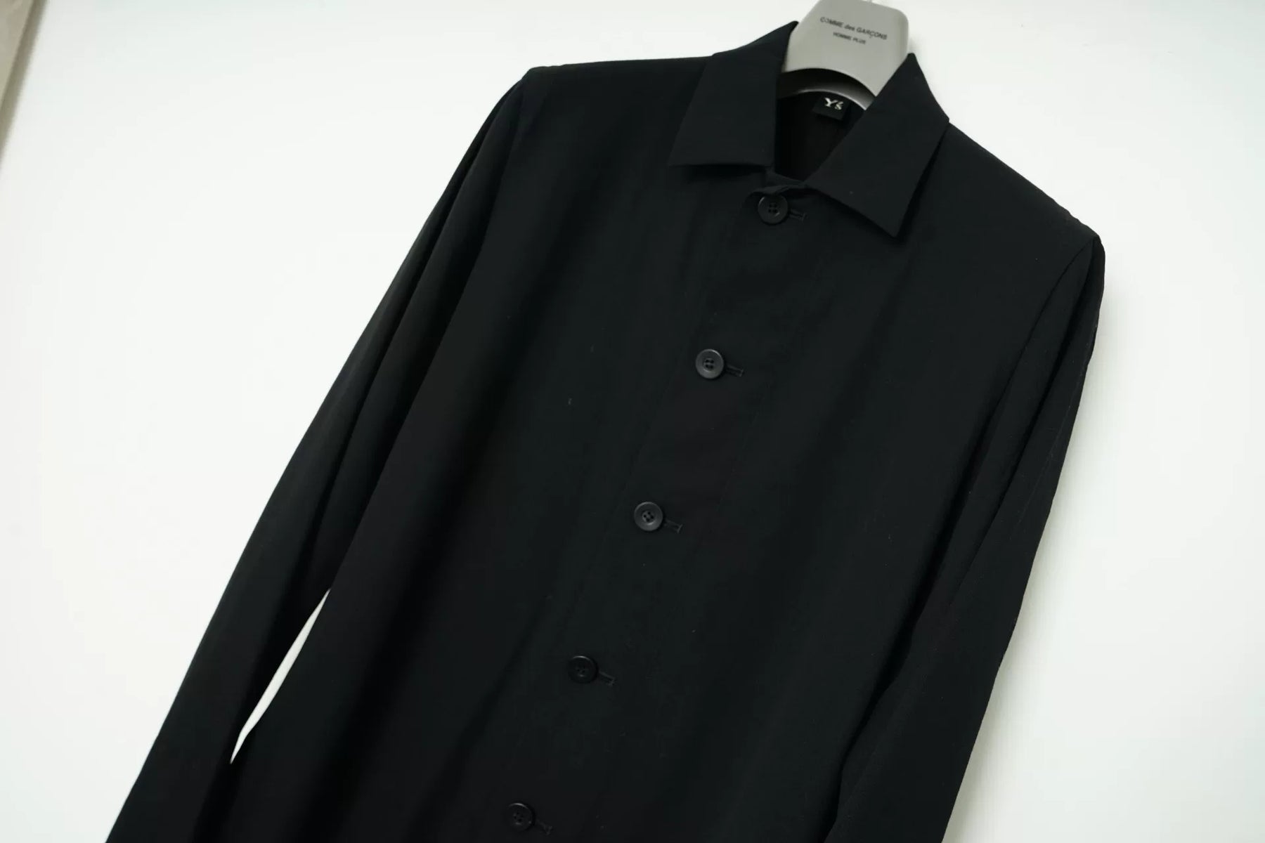 Yohji Yamamoto Ys Wool Spring Summer Coat