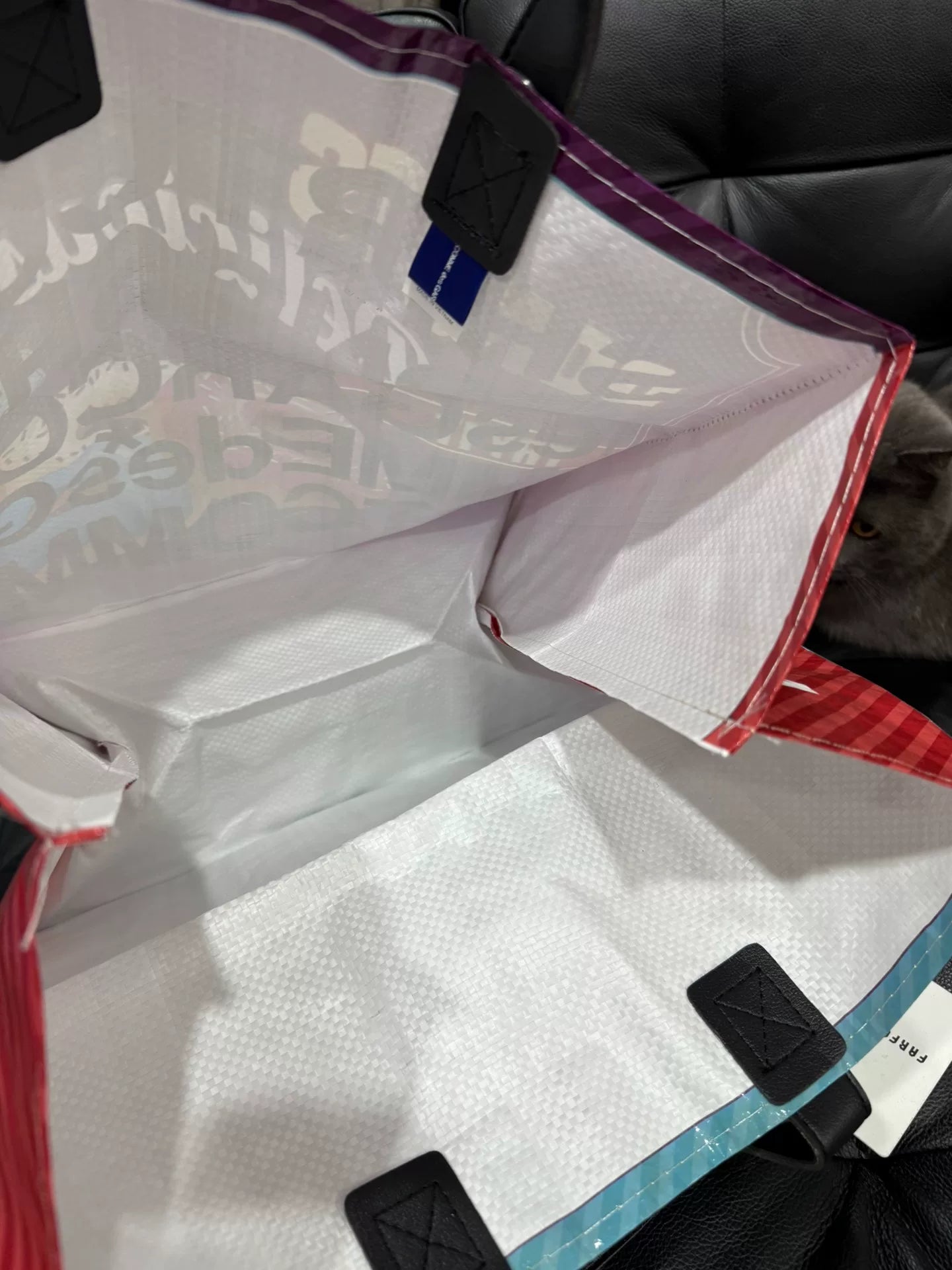 Comme des Garçons Cowhide Snake Skin Bag