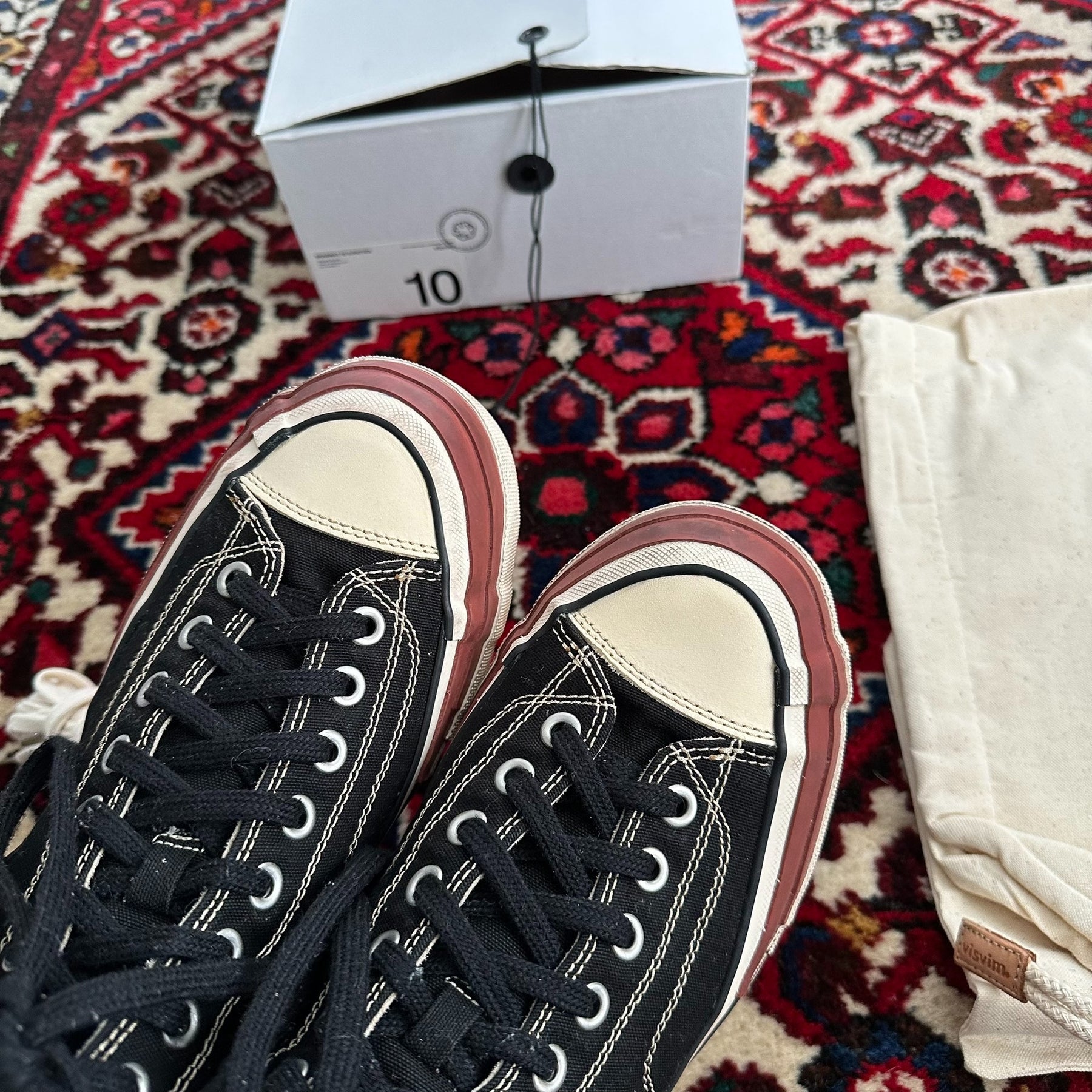 visvim 21AW Skagway Hi Canvas Shoes