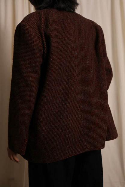 Y's by Yohji Yamamoto Multi Check Jacket