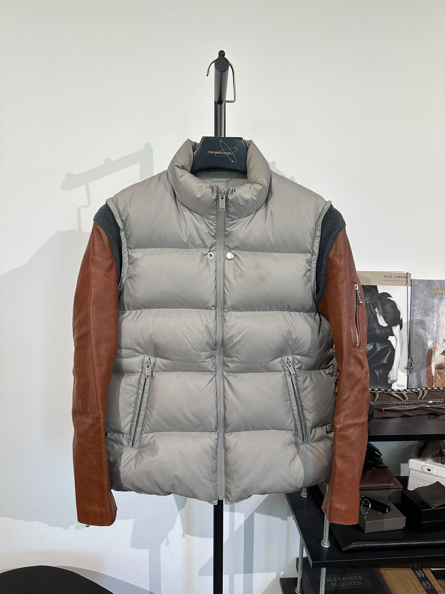 Undercover Sheepskin Sleeves Down Jacket