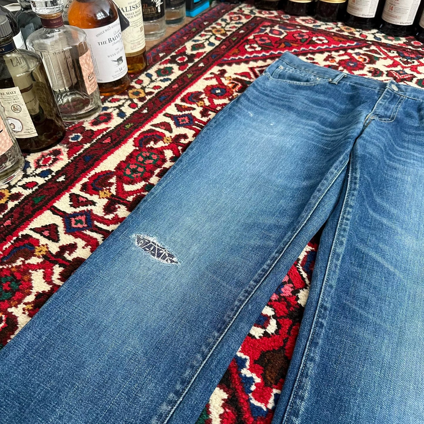 visvim 17aw vintage denim pants