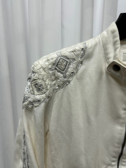 Dries Van Noten 18ss Embroidered Biker Jacket