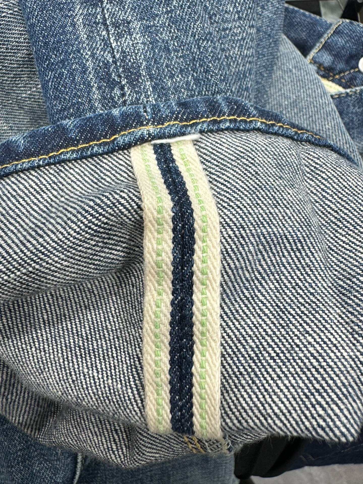 VISVIM Rare Blue Denim Jeans