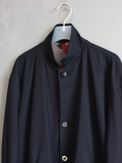 floral wool jacket by geoffrey b.small