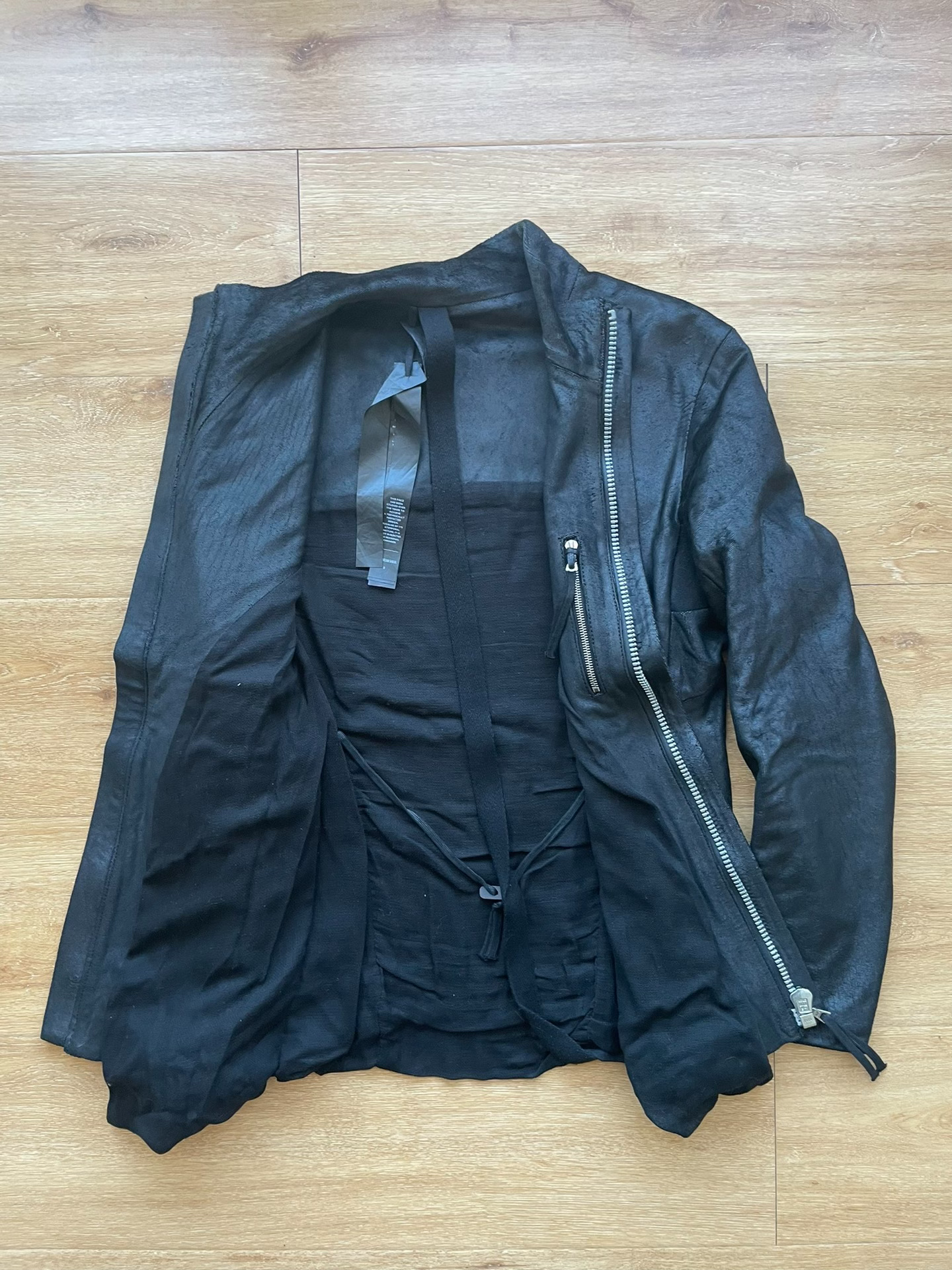 Boris Bidjan Saberi J1 Laser Leather Jacket