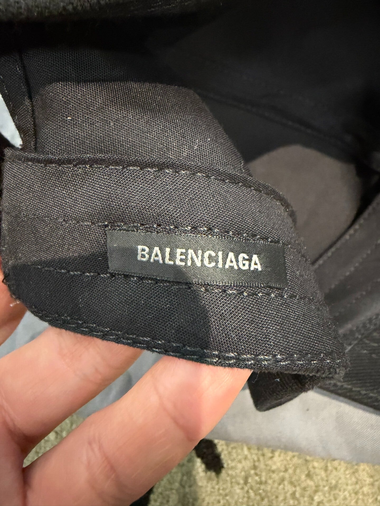 Balenciaga Adjustable Duckbill Cap