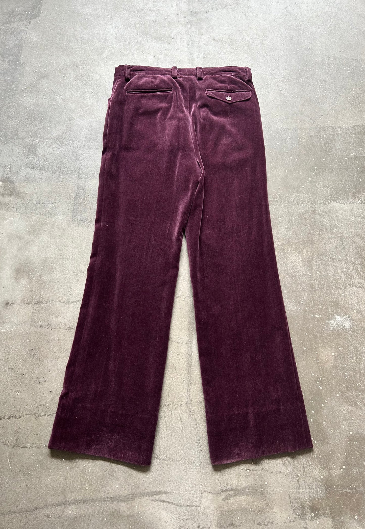 burgundy notch lapel suit set