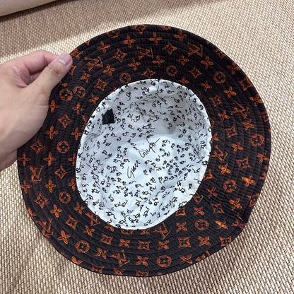 Louis Vuitton Graffiti Printed Fisherman Hat