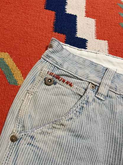 Ralph Lauren Nautical Stripe Distressed Pants