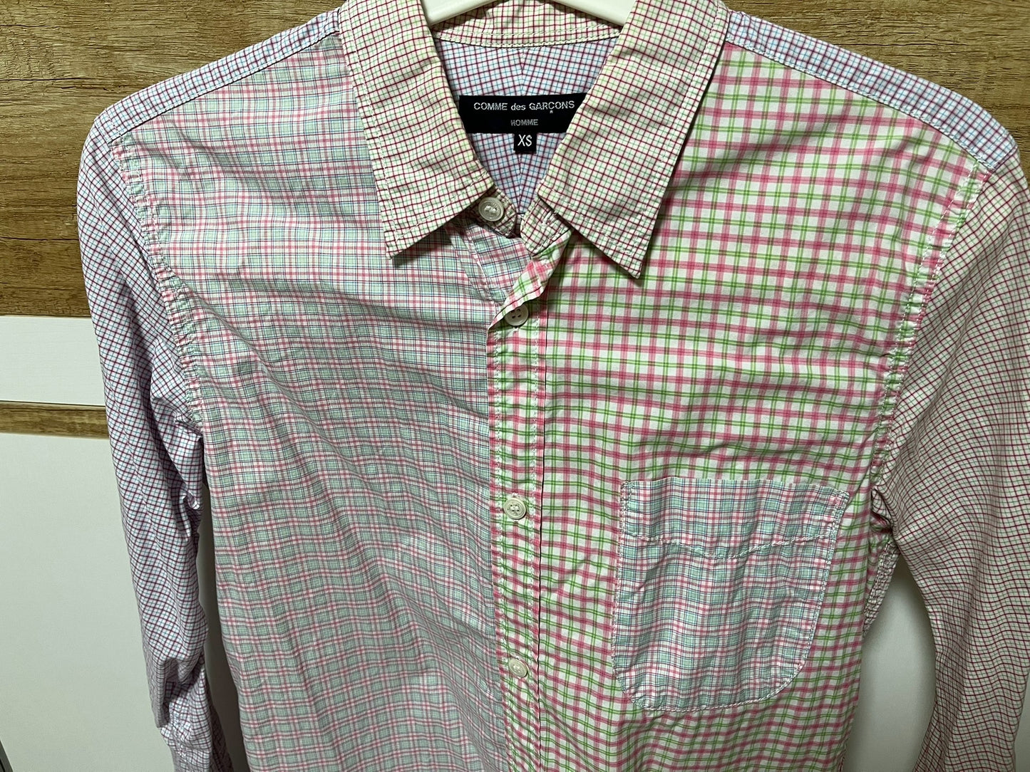 Comme des Garcons CDG Patchwork Shirt