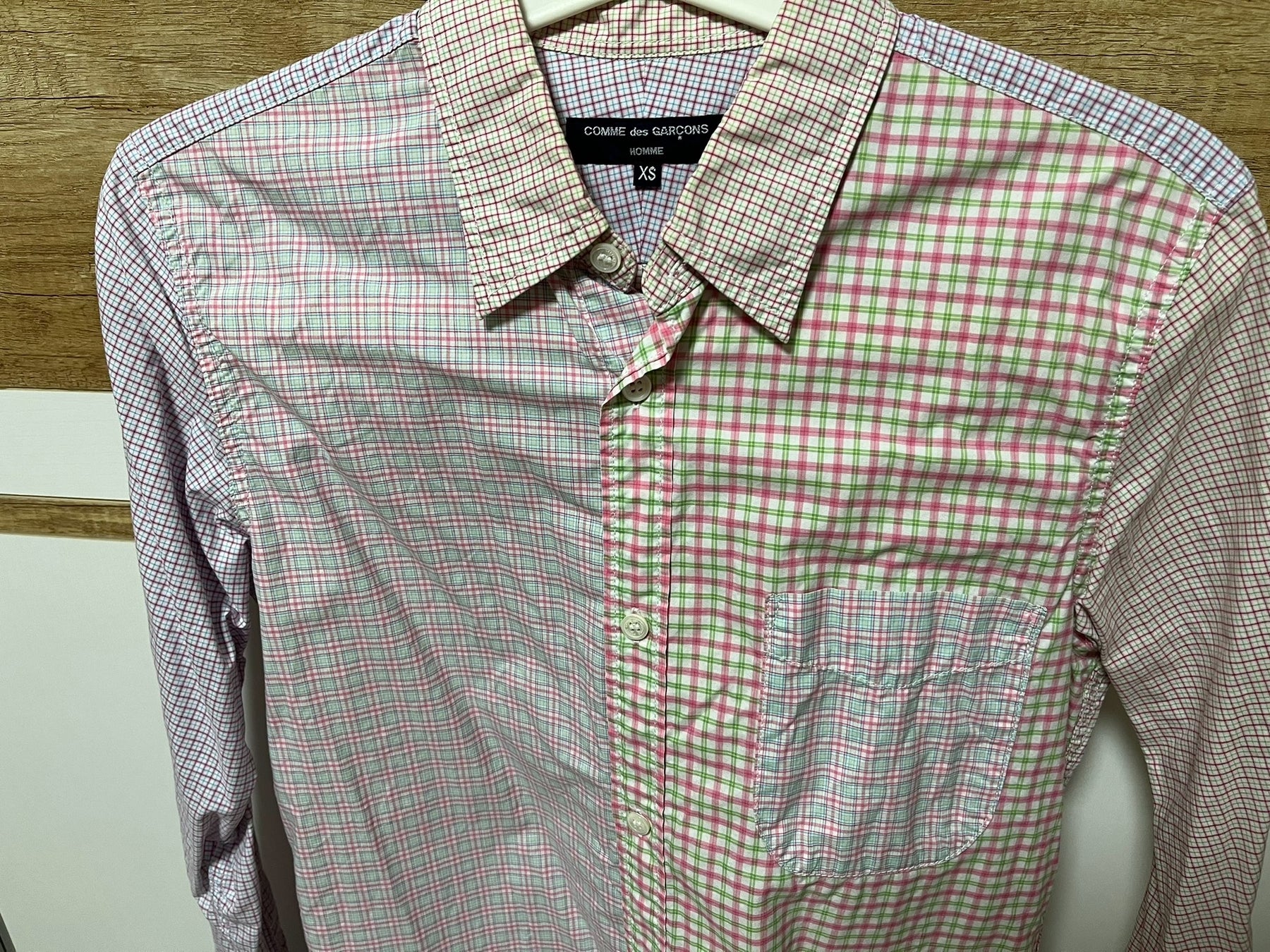 Comme des Garcons CDG Patchwork Shirt