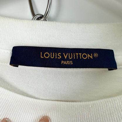 Louis Vuitton 25SS Men's Clover Rhinestone Logo Tee