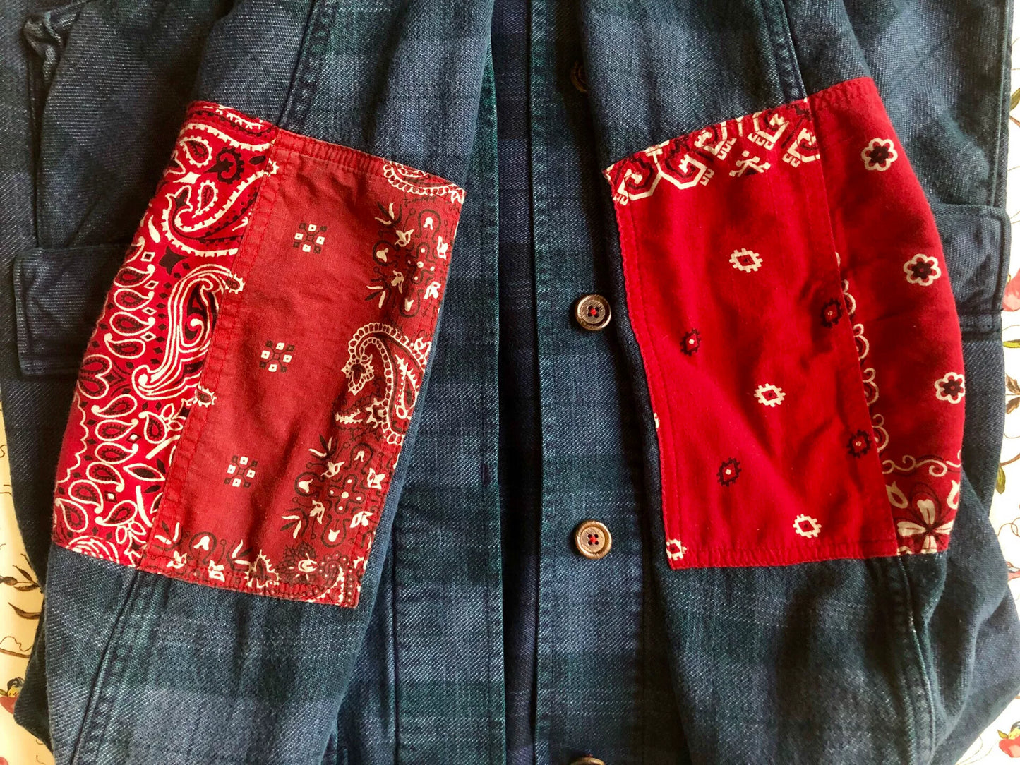 Visvim 13ss Kilgore Blue Check Jacket