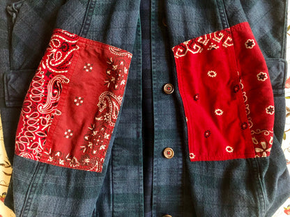 Visvim 13ss Kilgore Blue Check Jacket