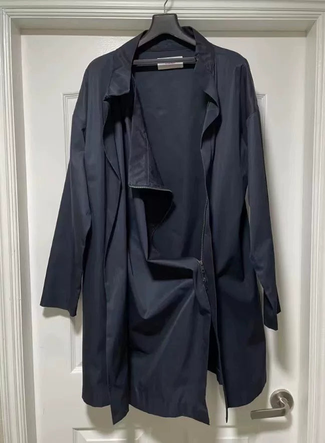 hussein chalayan structured sleeve shirt coat