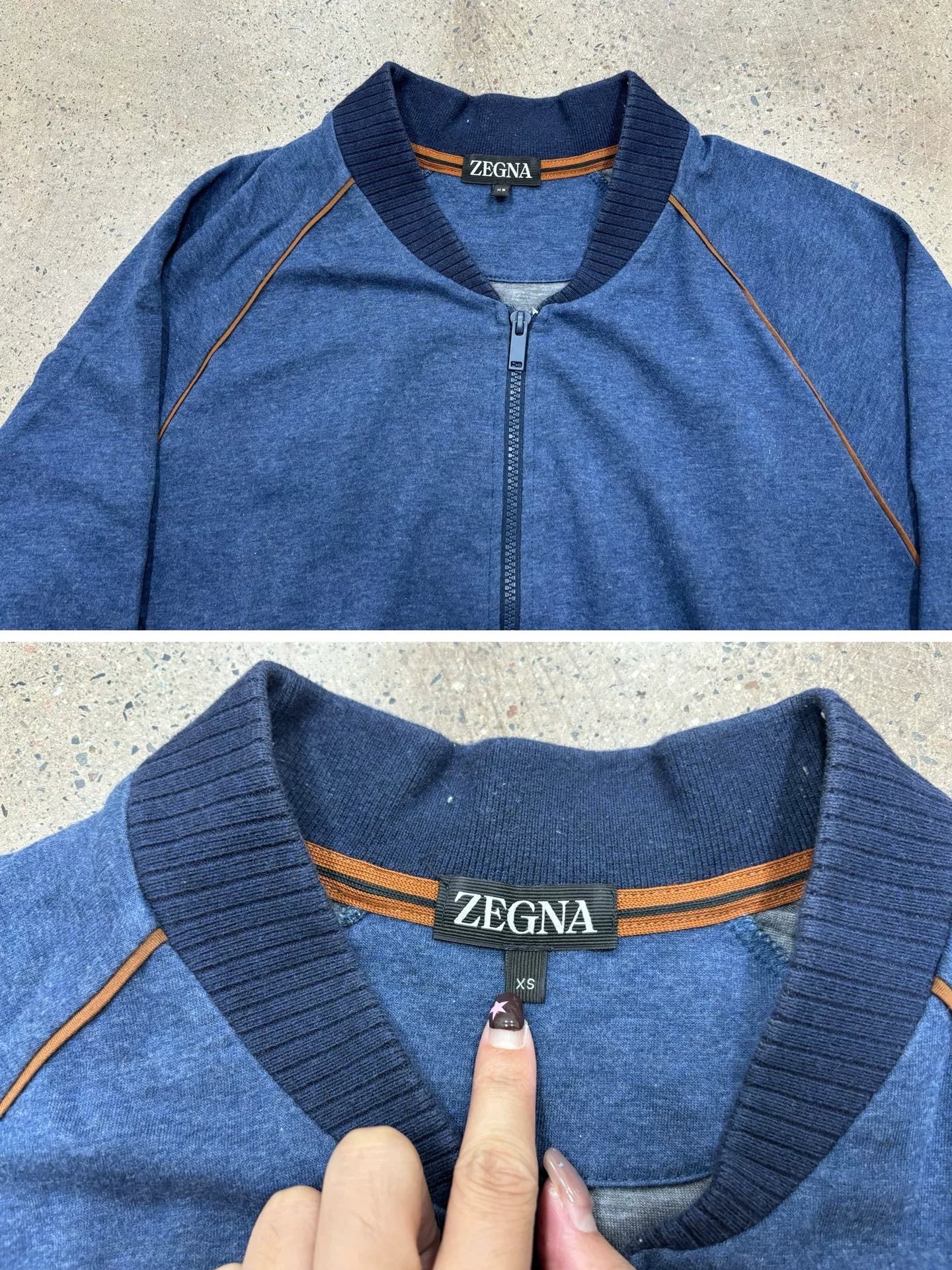 Ermenegildo Zegna Blouson Zip Jacket