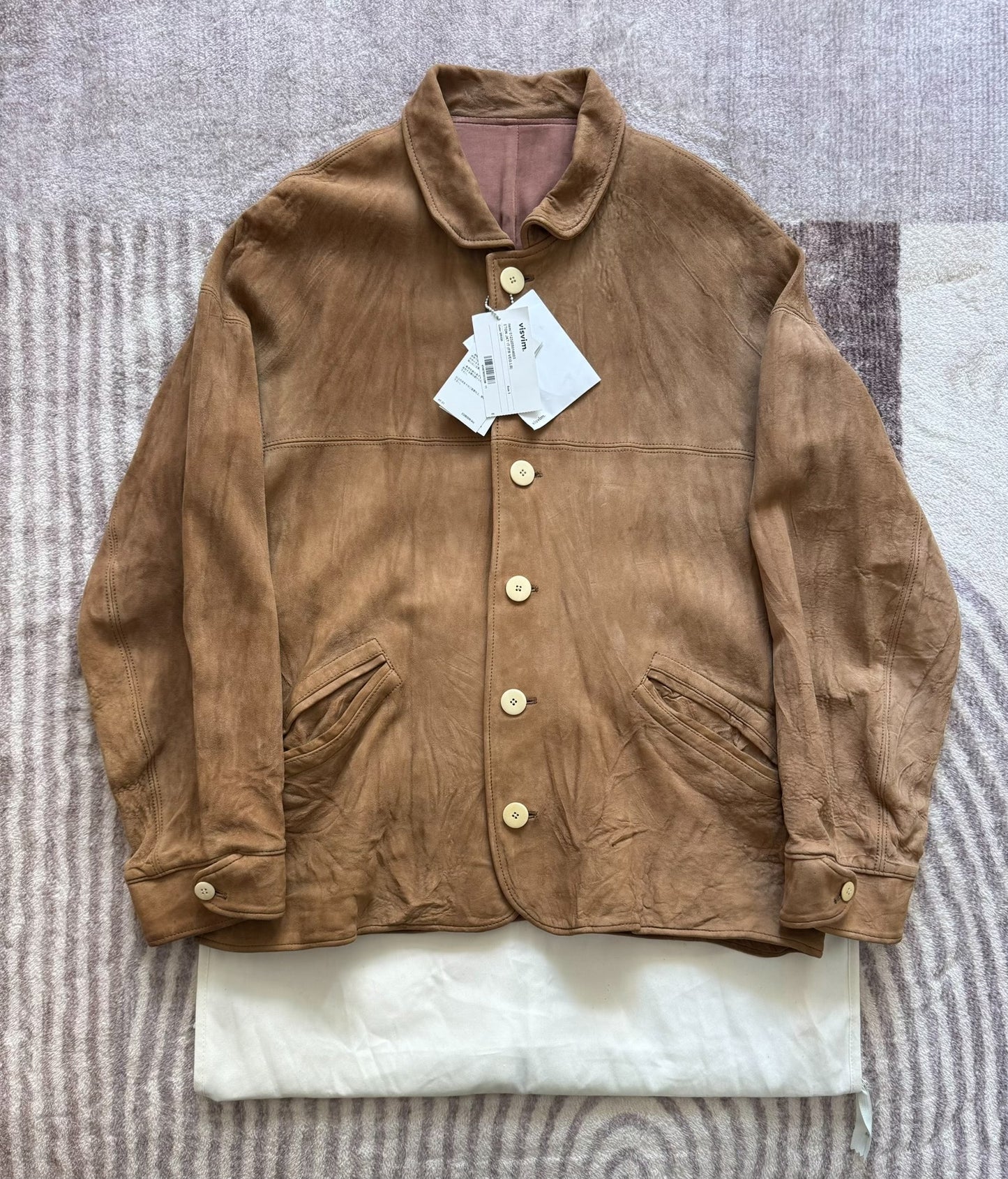 VISVIM 23AW ETON JKT French Veg-Tanned Lambskin