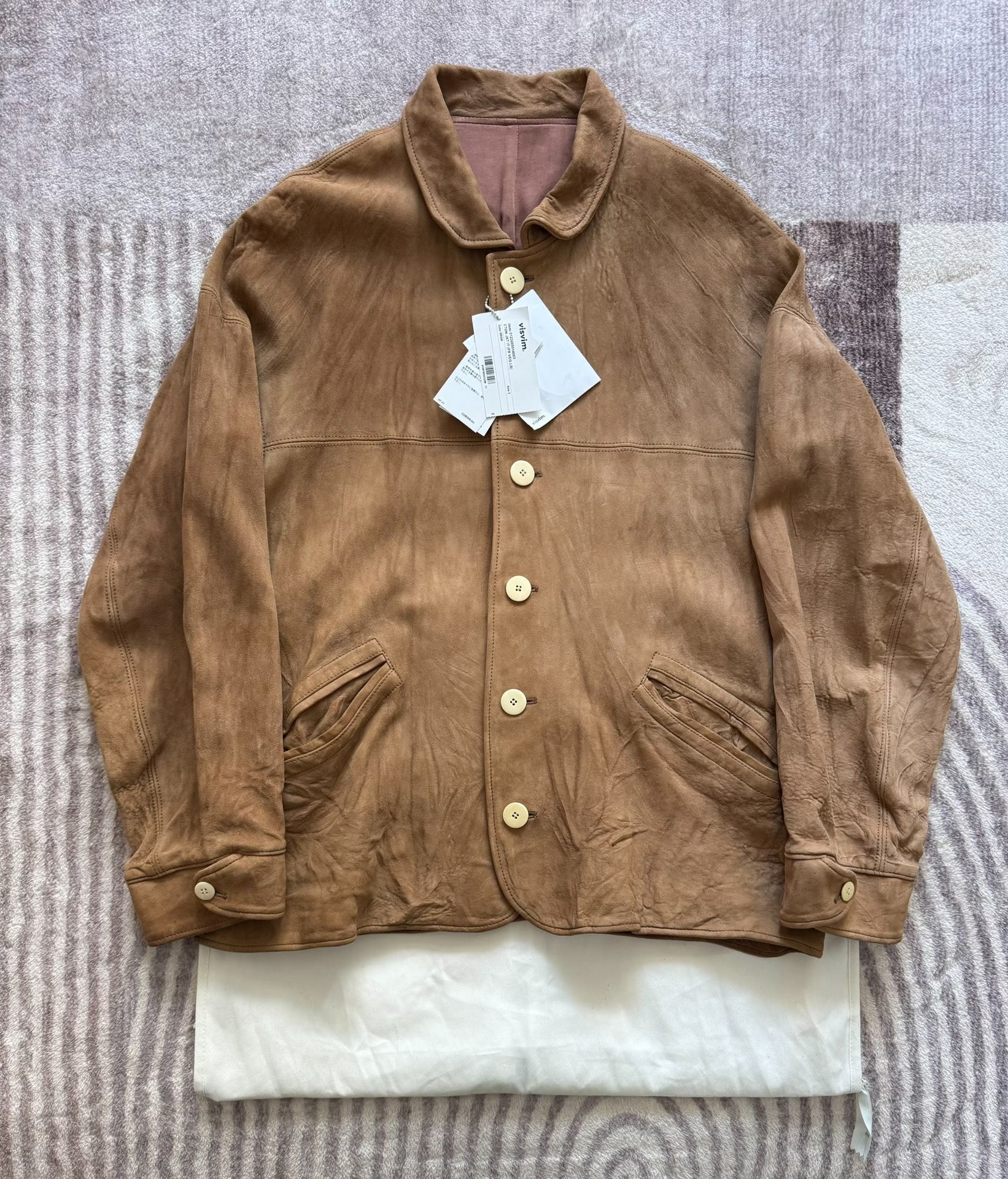 VISVIM 23AW ETON JKT French Veg-Tanned Lambskin