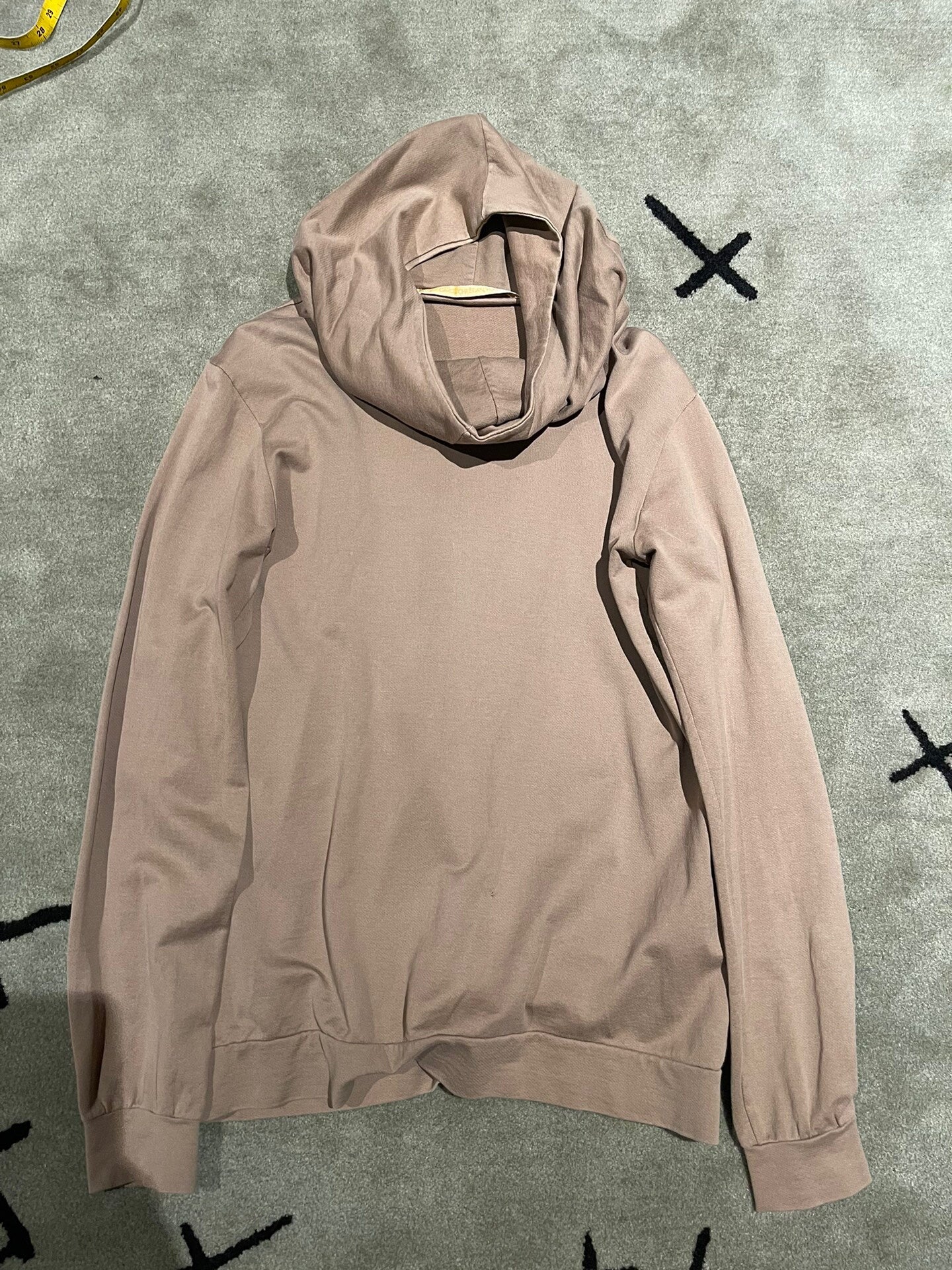 carol christian poell experimental hoodie