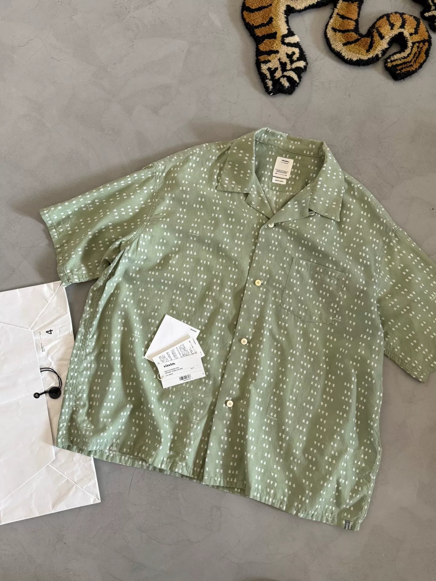 visvim 24AW CROSBY KHADI S/S IRIS