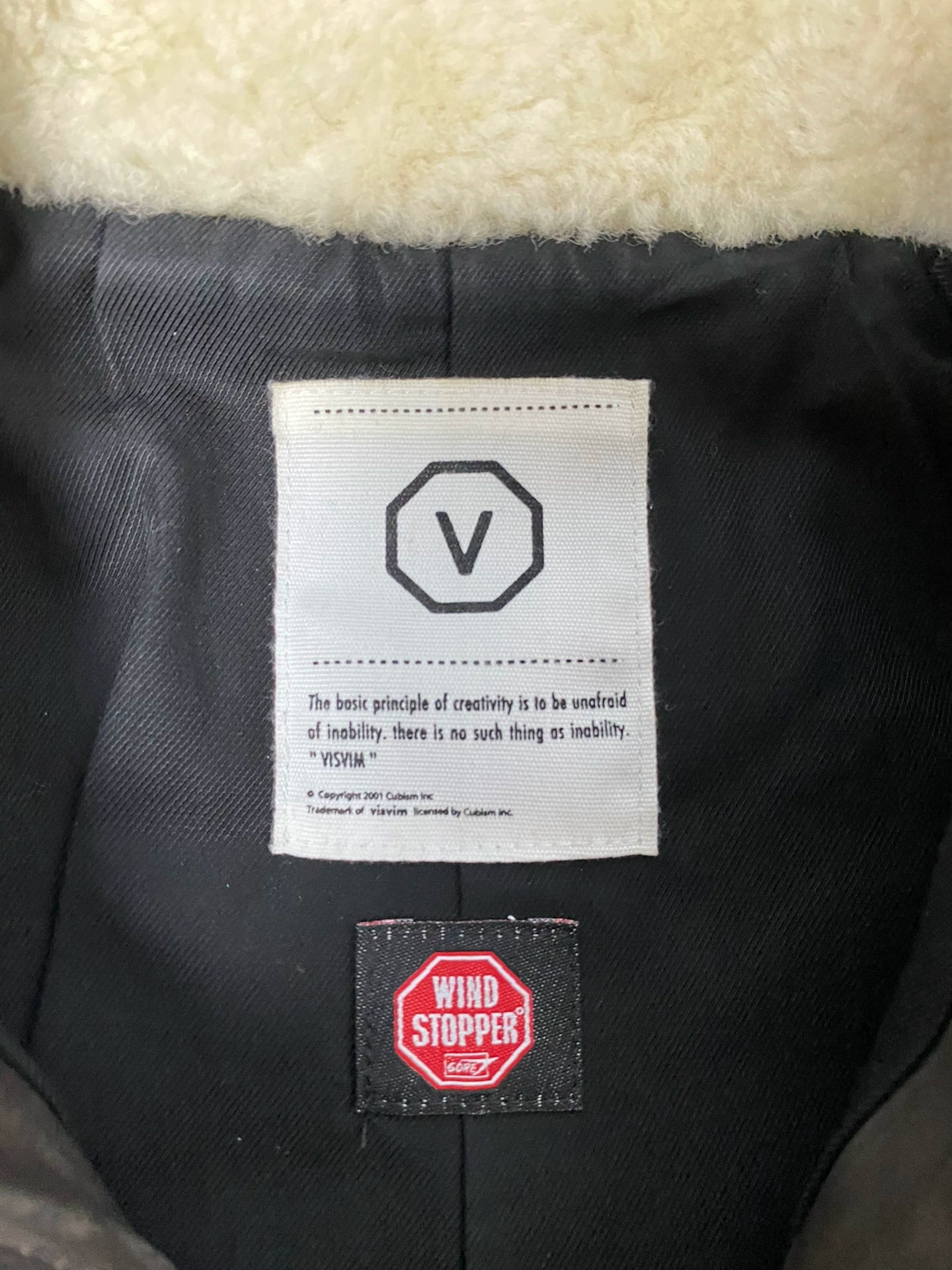 visvim kautokeino jacket with shearling collar