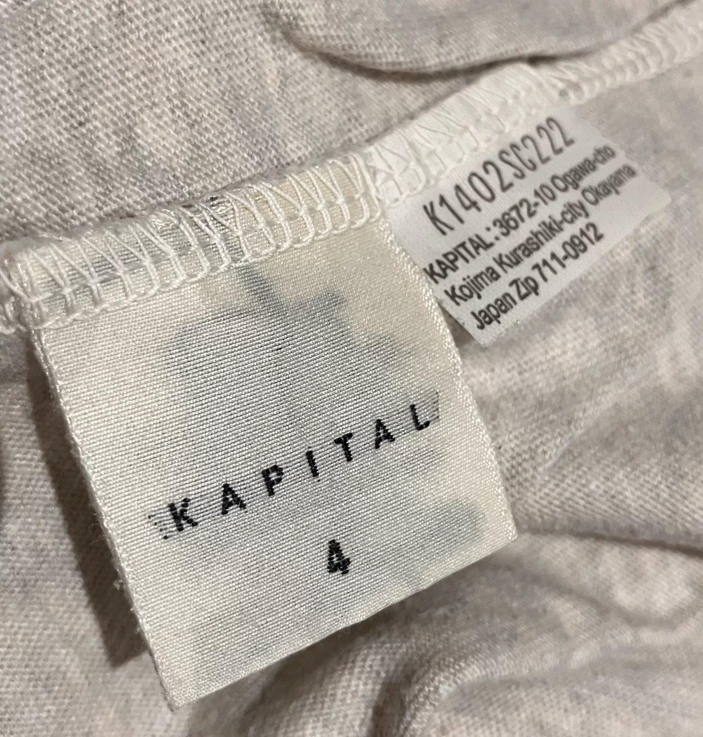 Kapital T-Shirt with Anti-War Theme