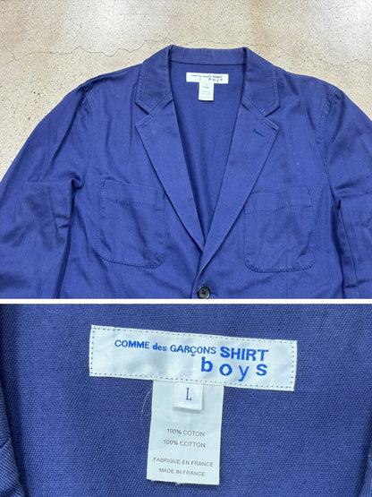 Comme Des Garcons Boys Line Trench Coat