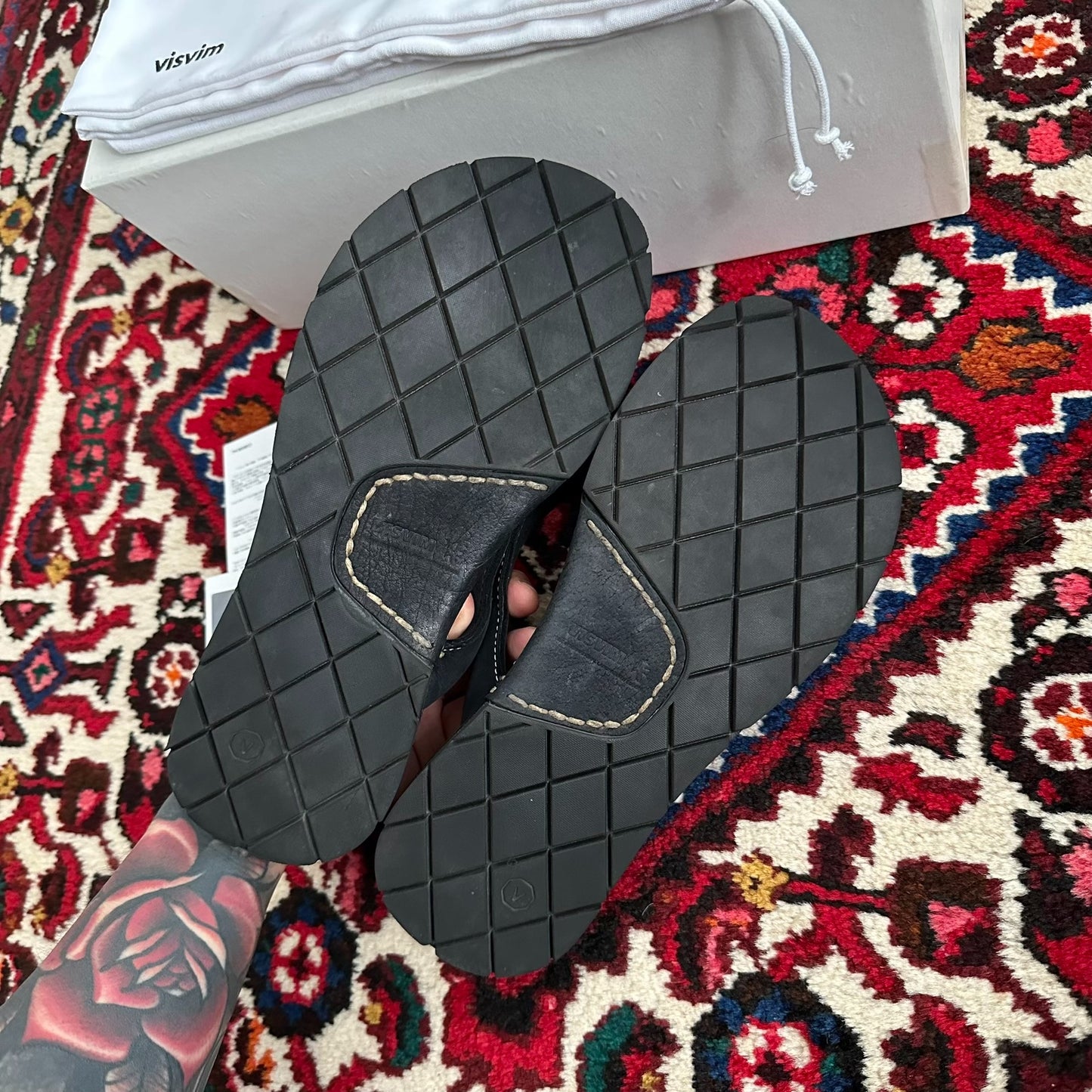 visvim 10ss lama sandal folk size M