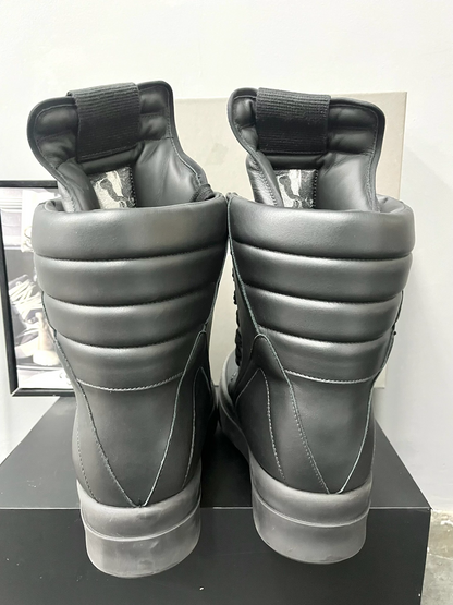 Rick Owens Mega High-Top Platform Sneakers
