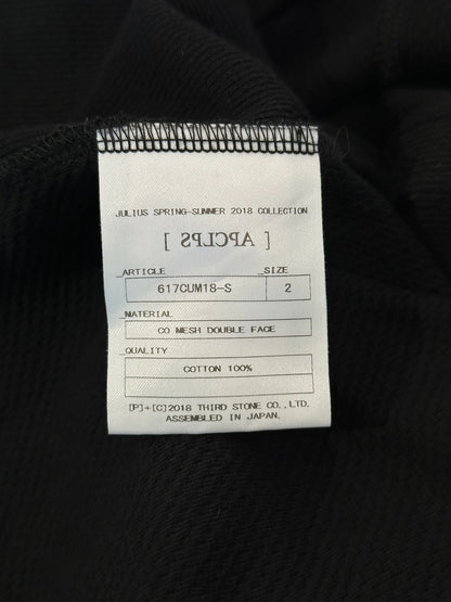 Julius_7 Strap Short-Sleeve T-shirt Size 2