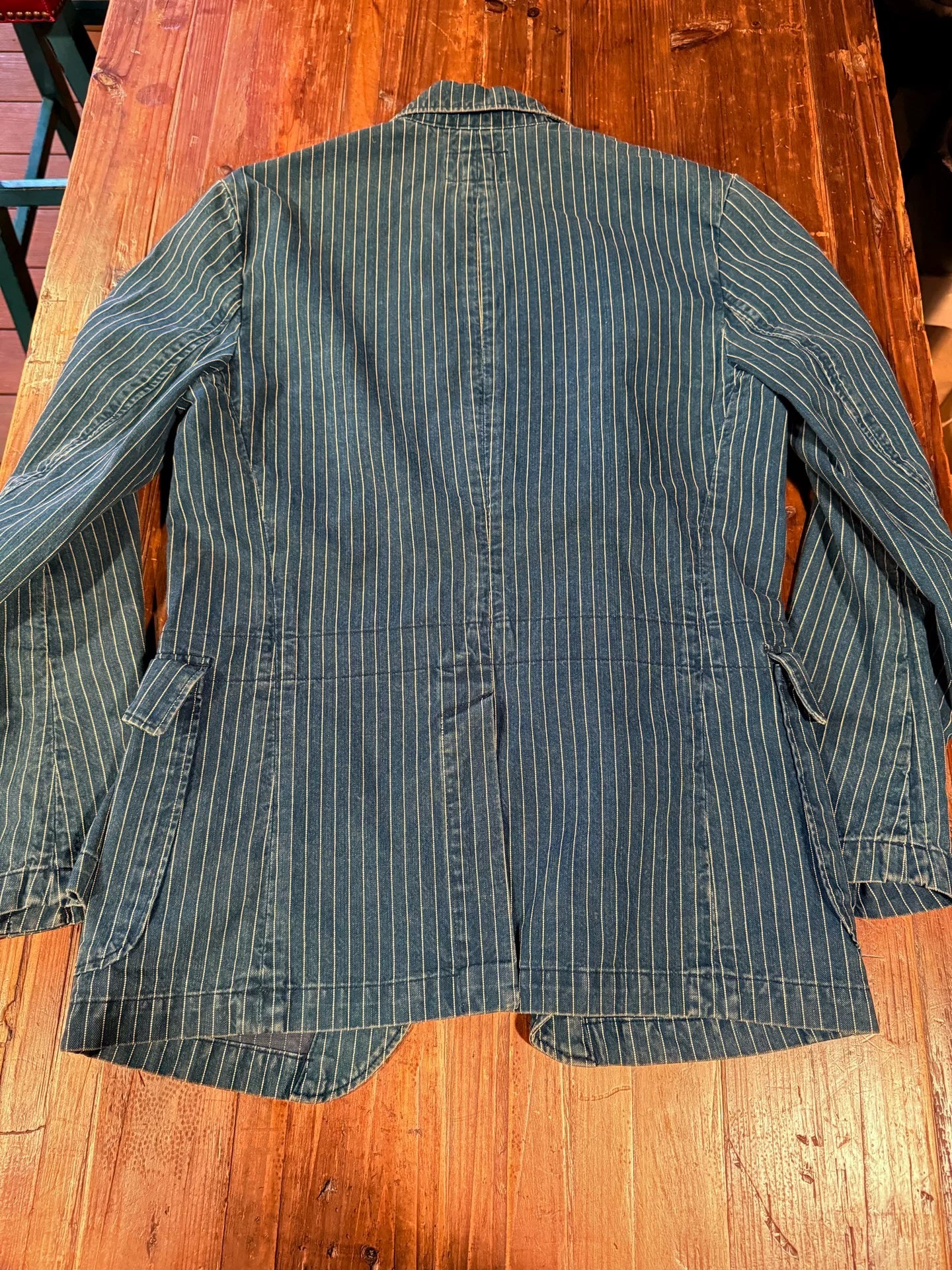 RRL Ralph Lauren Striped Work Jacket S