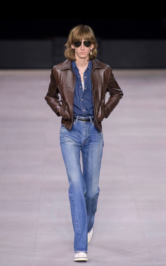 Celine By Hedi Slimane Flared Jeans