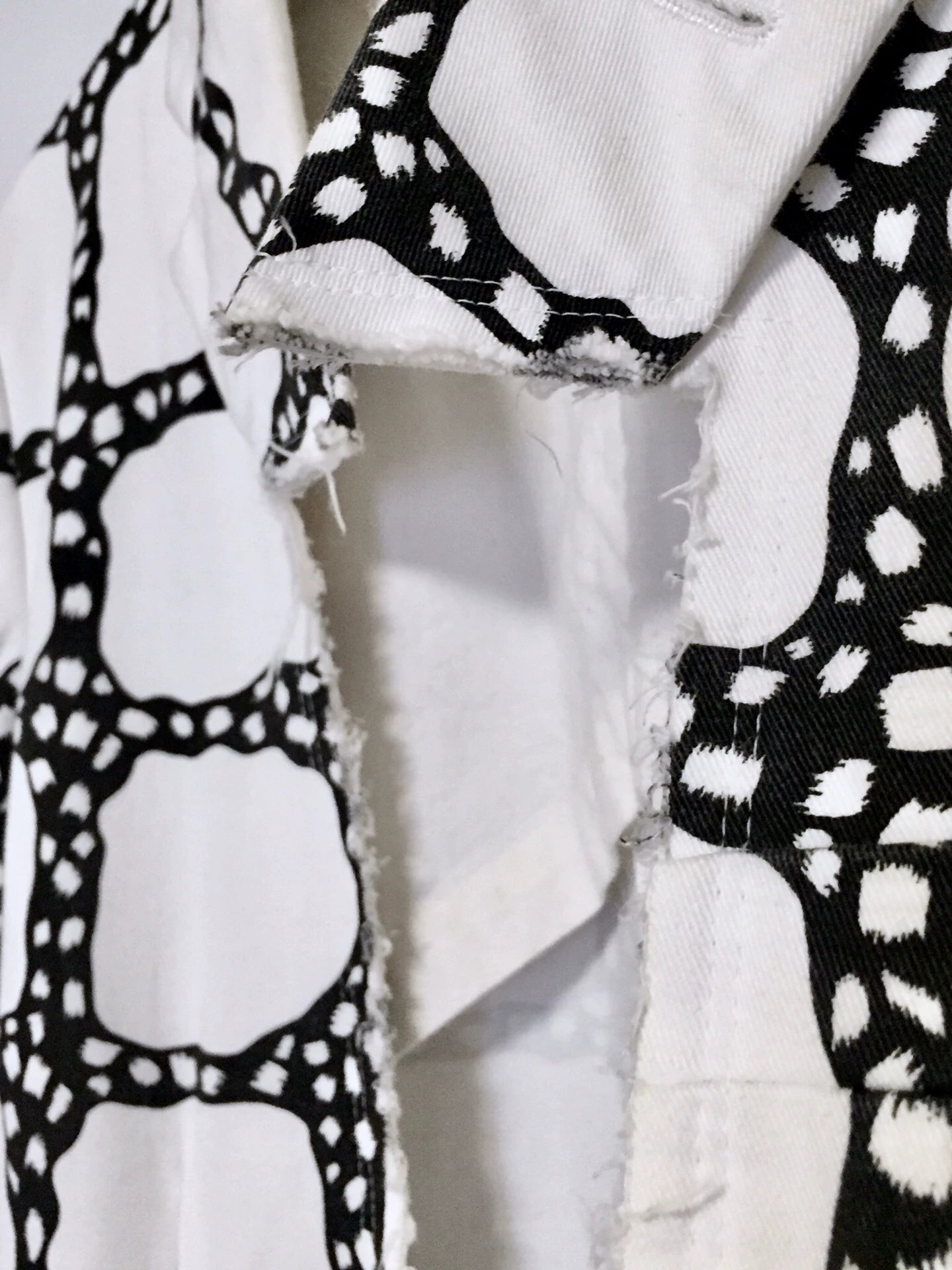 Comme des Garcons CDG Distressed Print Tuxedo