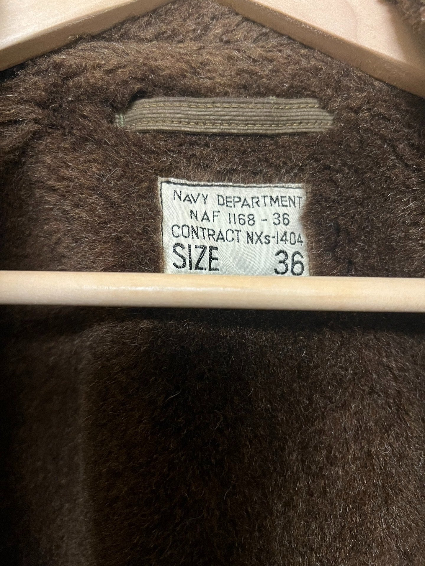 Freewheelers Alpaca N1 Deck Jacket