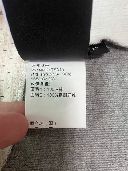 namesake color block basketball long sleeve tee